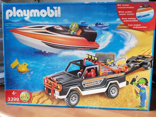 Playmobil 3399 speedboot mit - ,